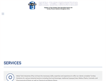 Tablet Screenshot of metaltank.com